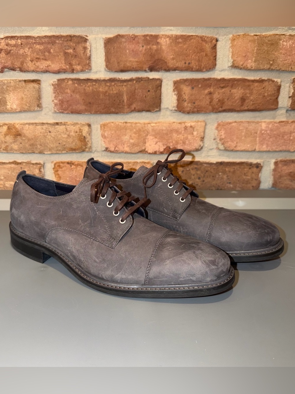 Cole Haan Grand.OS Men’s Leather Cap Toe Oxford Shoes Size 10